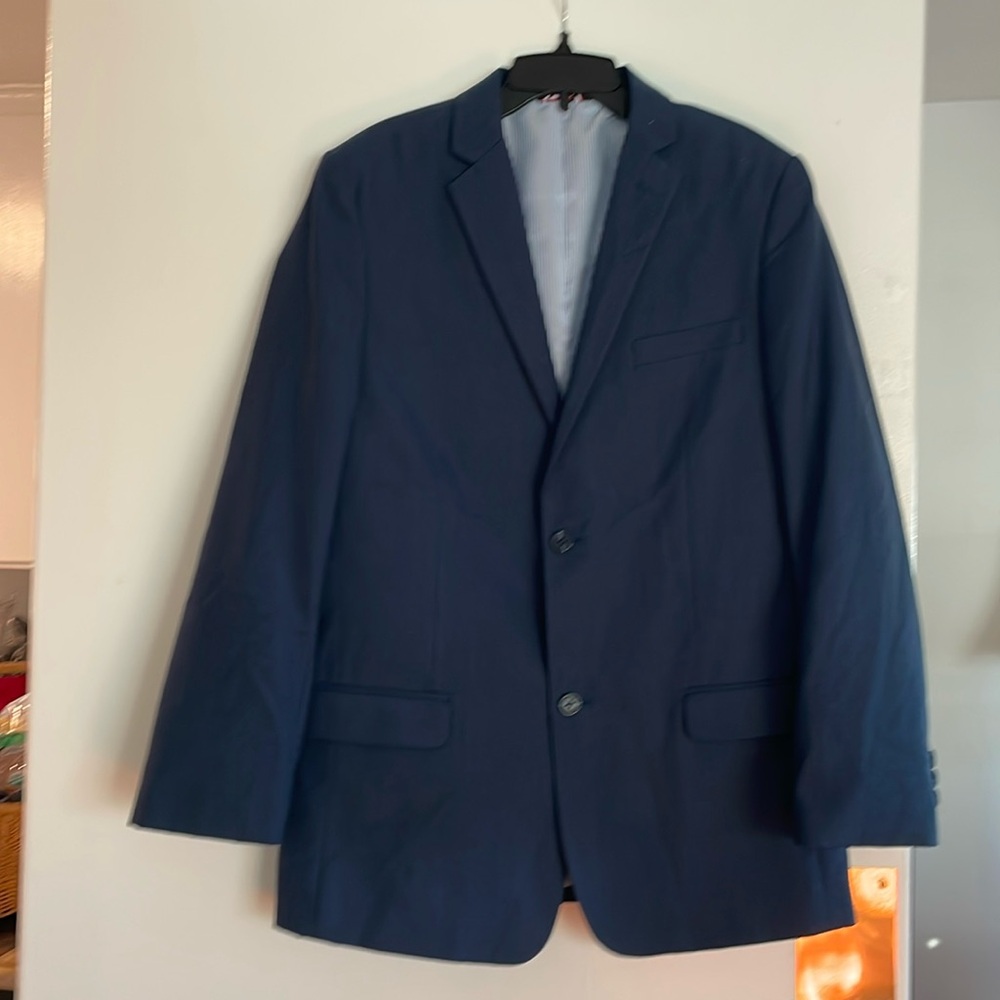 Boys Navy Blue Tommy Hilfiger Blazer. Size 20